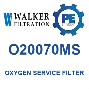 Walker O20070MS Alpha Series Oxygen Service Filter