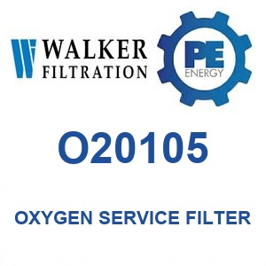 Walker O20105 Alpha Series Oxygen Service Filter