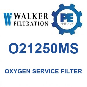 Walker O21250MS Alpha Series Oxygen Service Filter
