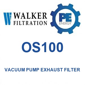 Walker OS100 Vacuum Pump Exhaust Filter
