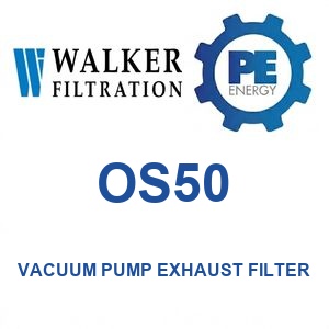 Walker OS50 Vacuum Pump Exhaust Filter