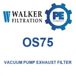 Walker OS75 Vacuum Pump Exhaust Filter