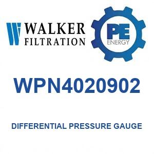 Walker WPN4020902 Alpha Series Differential Pressure Gauge