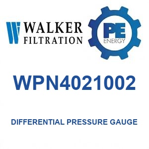 Walker WPN4021002 Alpha Series Differential Pressure Gauge