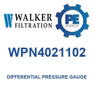 Walker WPN4021102 Alpha Series Differential Pressure Gauge