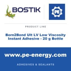 Bostik Born2Bond Ult LV Low Viscosity Instant Adhesive - 20 g Bottle - Bostik Born2Bond Ult LV Low Viscosity Instant Adhesive - 20 g Bottle