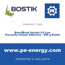Bostik Born2Bond Instant LV Low Viscosity Instant Adhesive - 500 g Bottle - Bostik Born2Bond Instant LV Low Viscosity Instant Adhesive - 500 g Bottle