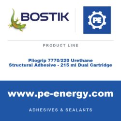 Bostik Pliogrip 7770/220 Urethane Structural Adhesive - 215 ml Dual Cartridge - Bostik Pliogrip 7770/220 Urethane Structural Adhesive - 215 ml Dual Cartridge