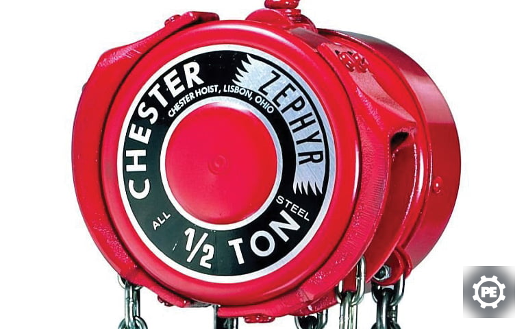 chester zephyr 4 tons 8 ft hook type hand chain hoist