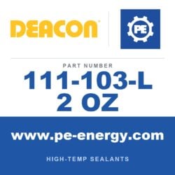 Deacon 111-103-L 2 OZ - Deacon 103-L Accelerator