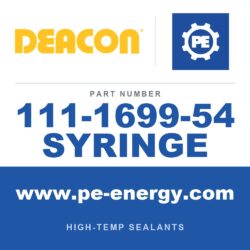 Deacon 111-1699-54 SYRINGE - Deacon Syringe