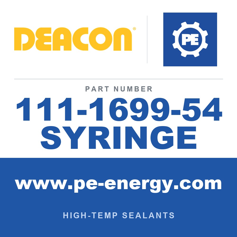 Deacon 111-1699-54 SYRINGE - Deacon Syringe