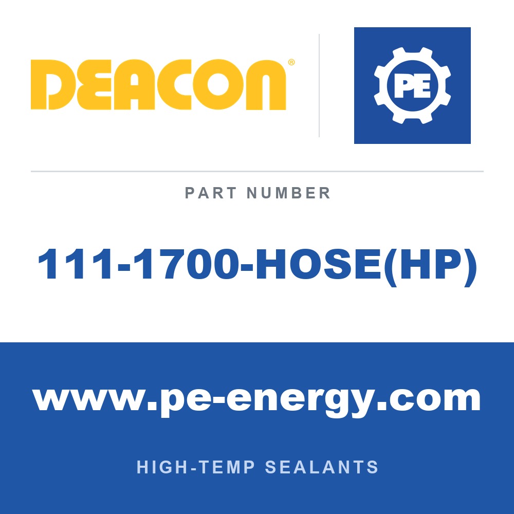 Deacon 111-1700-HOSE(HP) - Deacon High pressure hose