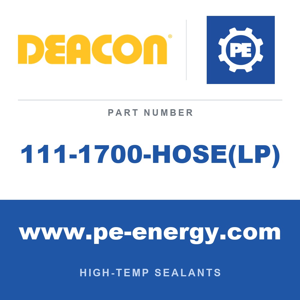 Deacon 111-1700-HOSE(LP) - Deacon Low pressure hose