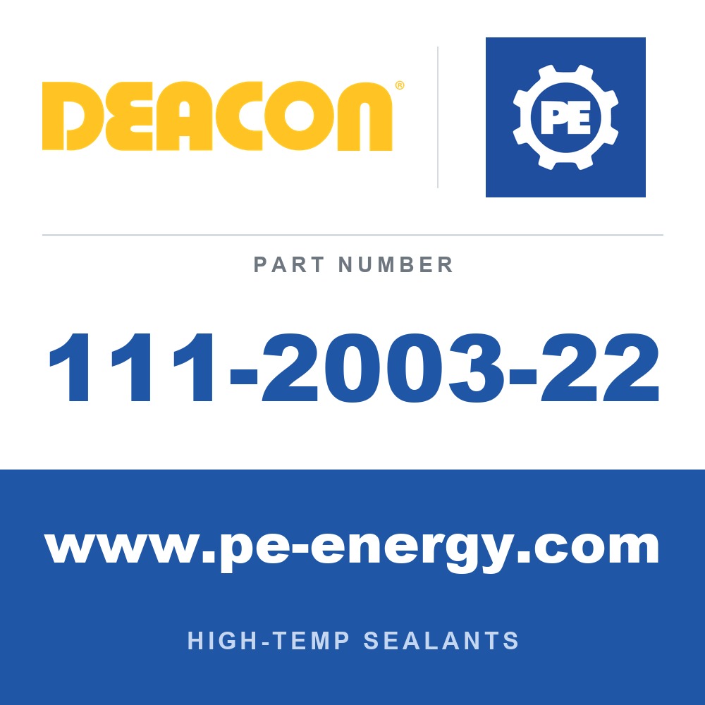Deacon 111-2003-22 - Deacon Hydraulic ram "seal repair kit"