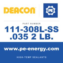 Deacon 111-308L-SS .035 2 LB. - Deacon 0.035 - 2 lb. Spool