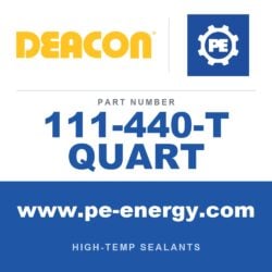Deacon 111-440-T QUART - Deacon 440-T Injectable Liquid Sealant