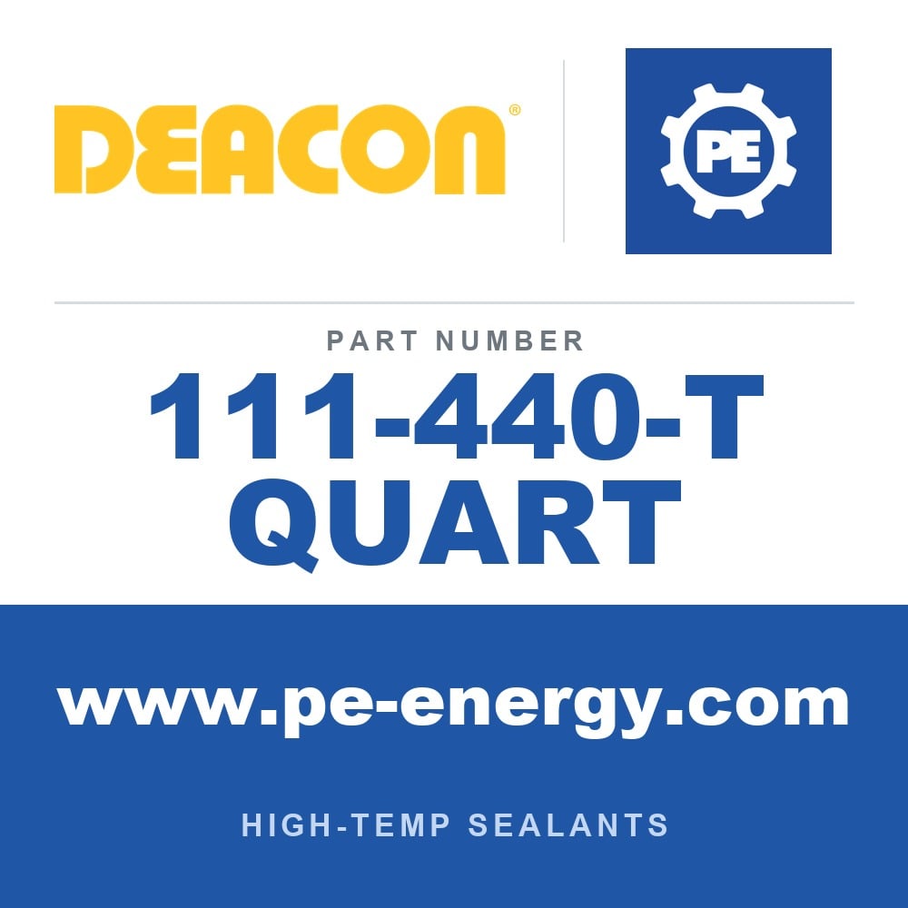 Deacon 111-440-T QUART - Deacon 440-T Injectable Liquid Sealant