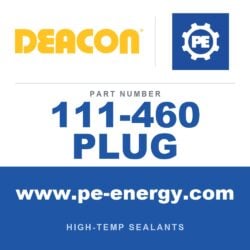 Deacon 111-460 PLUG - Deacon 460 Injectable Rubber Sealant, Pack of 25