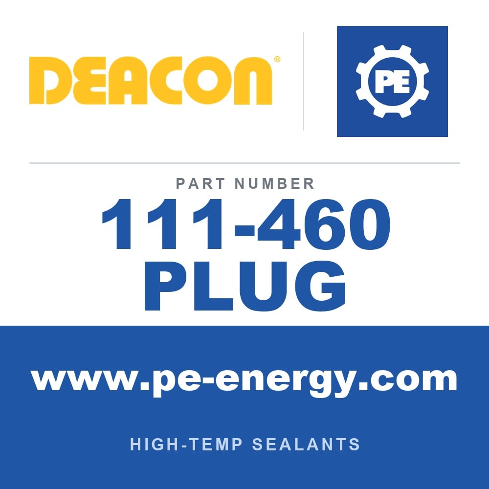 Deacon 111-460 PLUG - Deacon 460 Injectable Rubber Sealant, Pack of 25