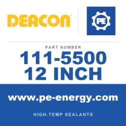 Deacon 111-5500 12 INCH - Deacon 5500 PTFE Sealant / Packing