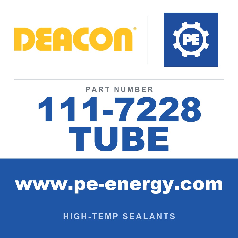 Deacon 111-7228 TUBE - Deacon 7228 10.3 oz. Caulk Tube