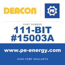 Deacon 111-BIT #15003A - Deacon "C" X 4" HSS Drill Bit
