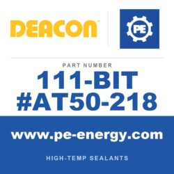Deacon 111-BIT #AT50-218 - Deacon "R" X 6" HSS Drill Bit
