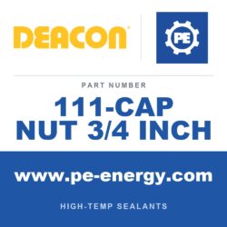 Deacon 111-CAP NUT 3/4 INCH - Deacon 3/4" Cap Nut - 1/8" NPT Injection Thread
