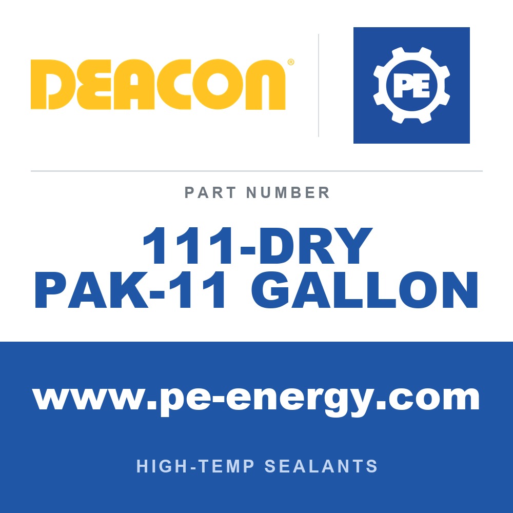 Deacon 111-DRY PAK-11 GALLON - Deacon DP# 11 Gallon (3#)