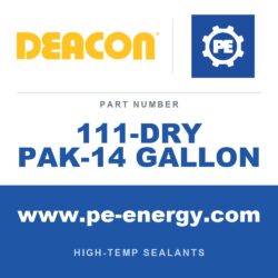 Deacon 111-DRY PAK-14 GALLON - Deacon DP# 14 Gallon (3#)