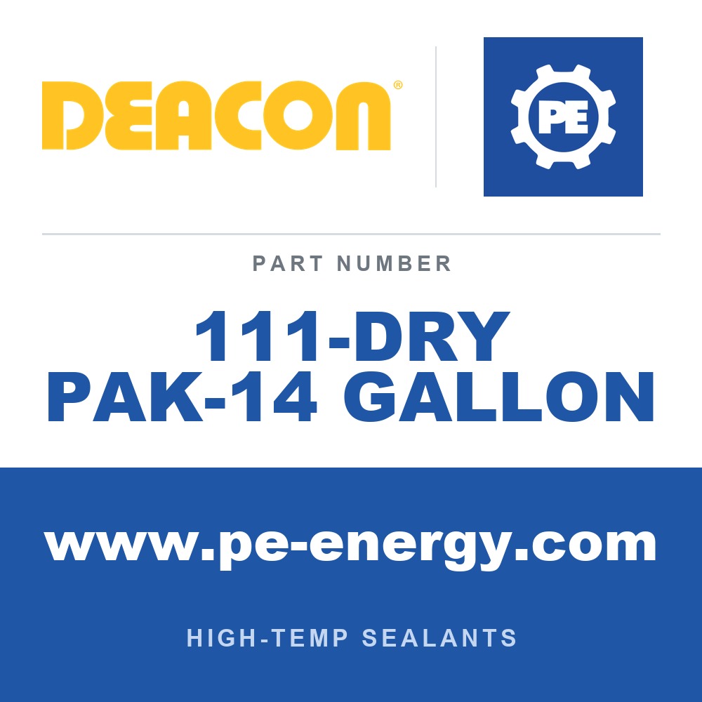Deacon 111-DRY PAK-14 GALLON - Deacon DP# 14 Gallon (3#)