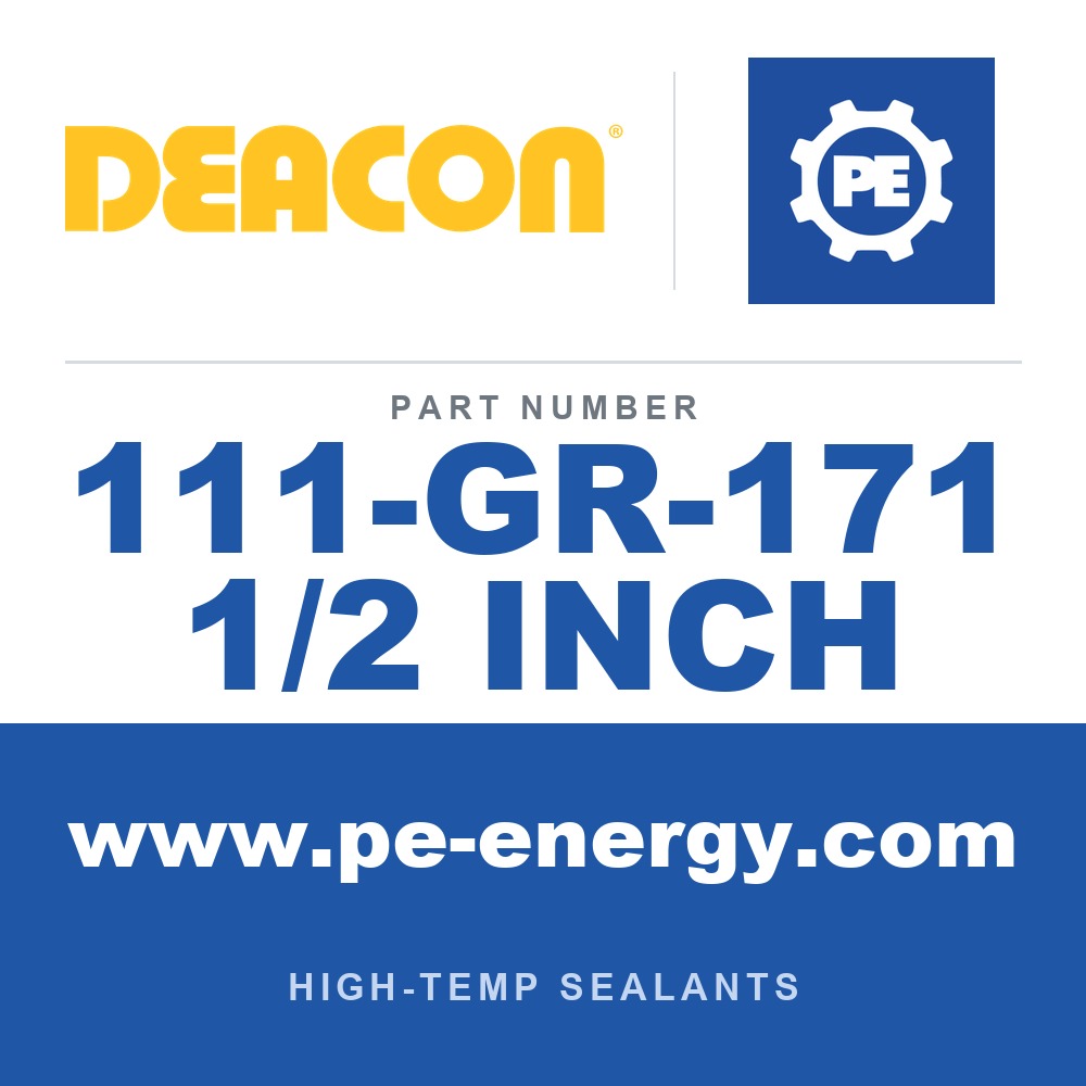 Deacon 111-GR-171 1/2 INCH - Deacon GR-171 1/2" 1 lb. (Graphite - 1250°F)