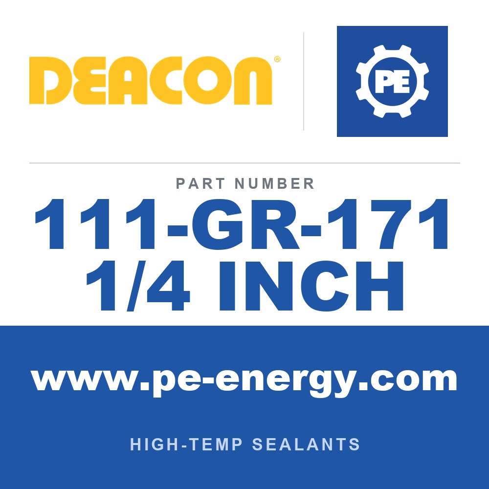 Deacon 111-GR-171 1/4 INCH - Deacon GR-171 1/4" 1 lb. (Graphite - 1250°F)