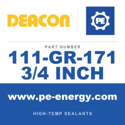 Deacon 111-GR-171 3/4 INCH - Deacon GR-171 3/4" 1 lb. (Graphite - 1250°F)