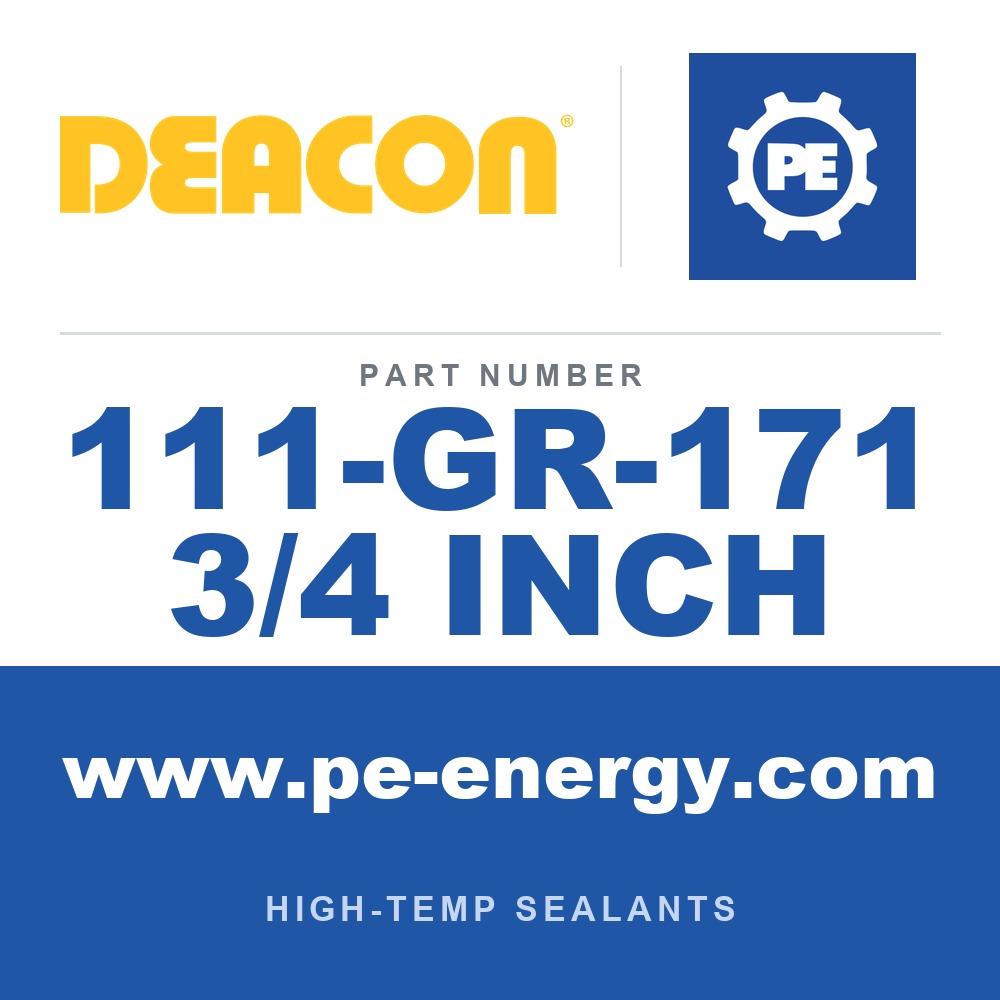 Deacon 111-GR-171 3/4 INCH - Deacon GR-171 3/4" 1 lb. (Graphite - 1250°F)