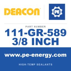 Deacon 111-GR-589 3/8 INCH - Deacon GR-589 3/8" 1 lb. (Graphite - 450°F)