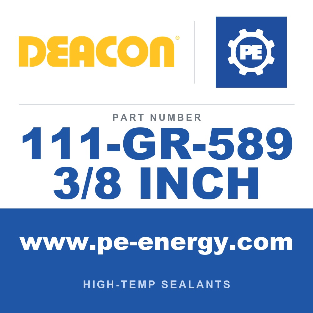Deacon 111-GR-589 3/8 INCH - Deacon GR-589 3/8" 1 lb. (Graphite - 450°F)