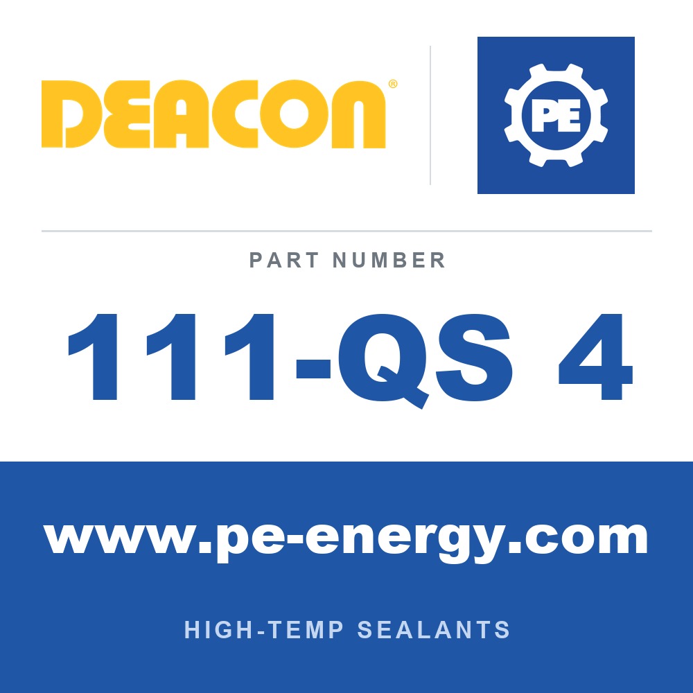Deacon 111-QS 4 - Deacon Diamond Putty 4 oz. Quick Stick (5 minute cure)