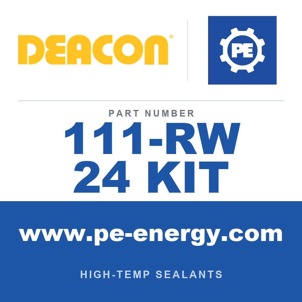 Deacon 111-RW 24 KIT - Deacon Rocket Repair Kit 24 Inch x 15 Feet (Includes Saturant, Primer, Accessories)