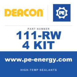 Deacon 111-RW 4 KIT - Deacon Rocket Repair Kit 4 Inch x 15 Feet (Includes Saturant, Primer, Accessories)