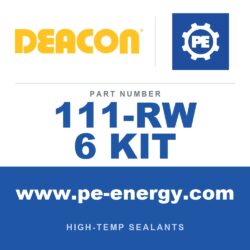 Deacon 111-RW 6 KIT - Deacon Rocket Repair Kit 6 Inch x 10 Feet (Includes Saturant, Primer, Accessories)