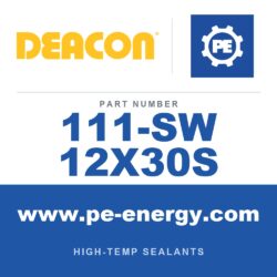 Deacon 111-SW 12X30S - Deacon Seal Wrap 12 Inch x 30 Feet (Water Activated Fiberglass) - High Temp (15 minute cure)
