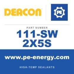 Deacon 111-SW 2X5S - Deacon Seal Wrap 2 Inch x 5 Feet (Water Activated Fiberglass) - High Temp (15 minute cure)
