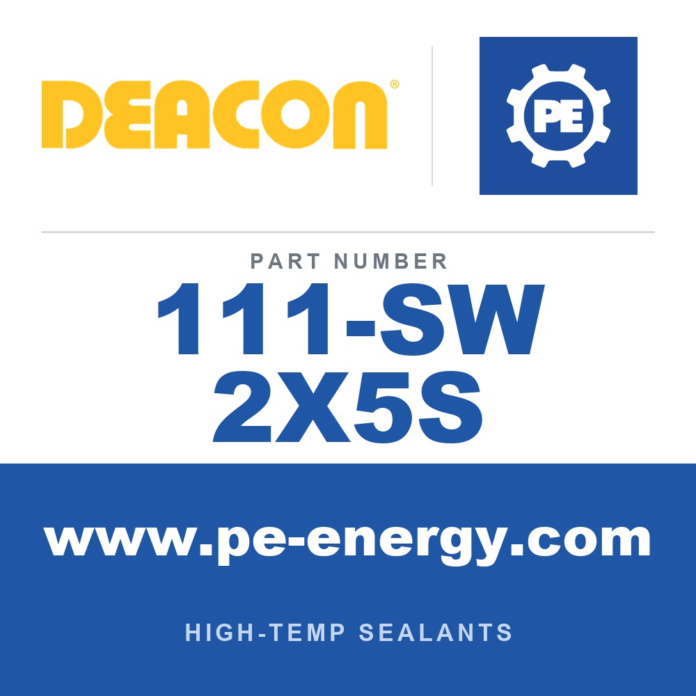 Deacon 111-SW 2X5S - Deacon Seal Wrap 2 Inch x 5 Feet (Water Activated Fiberglass) - High Temp (15 minute cure)