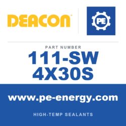 Deacon 111-SW 4X30S - Deacon Seal Wrap 4 Inch x 30 Feet (Water Activated Fiberglass) - High Temp (15 minute cure)