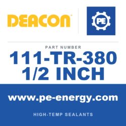 Deacon 111-TR-380 1/2 INCH - Deacon TR-380 1/2" 1 lb. (PTFE - 500°F)