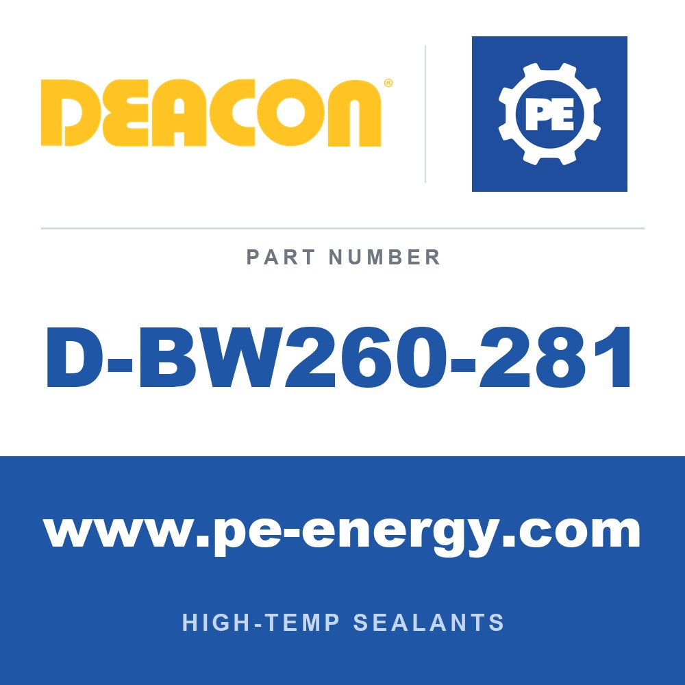Deacon D-BW260-281 - Deacon 9/32" (.281) - 4.5 ft. / lb. (sold as 21-28 lb. spools)