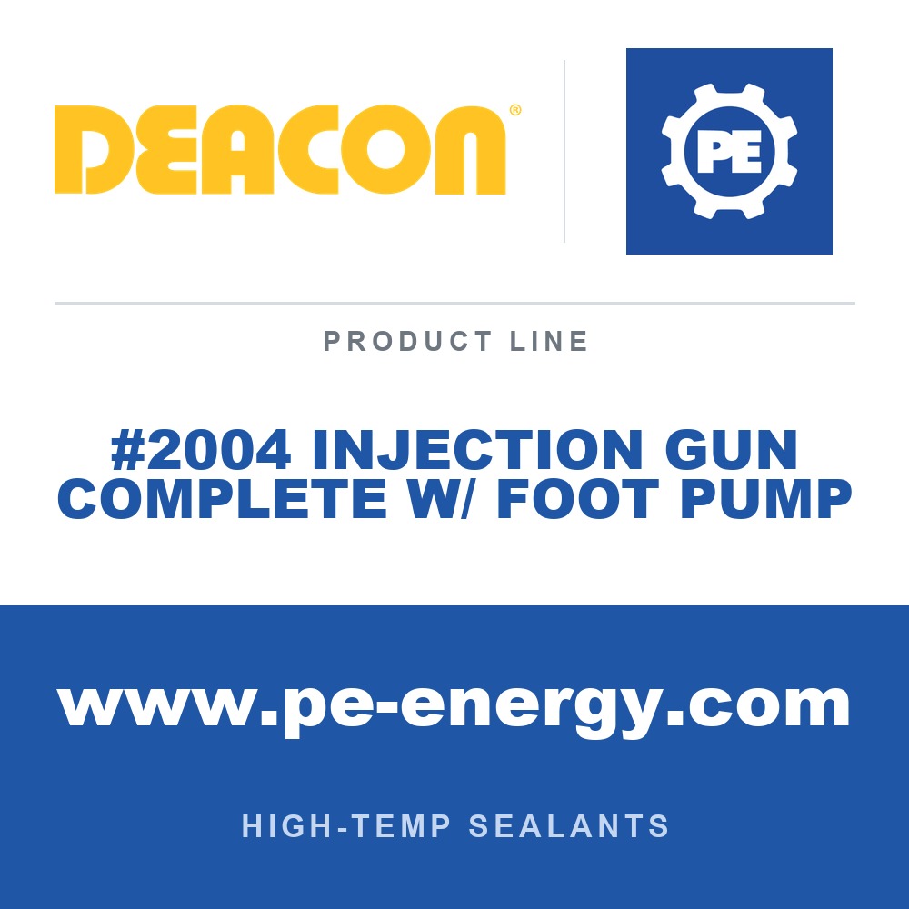 Deacon #2004 INJECTION GUN COMPLETE W/ FOOT PUMP - Deacon #2004 Injection Gun Complete w/ foot pump
