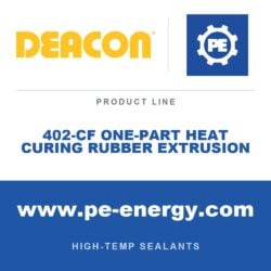 Deacon DCN-402-CF-ONE-PART-HEAT-EXTRUSION - Deacon 402-CF One-Part Heat Curing Rubber Extrusion